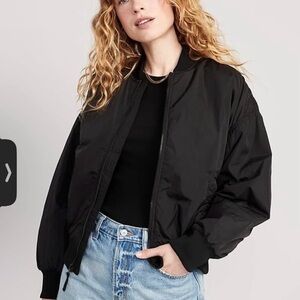 Old Navy Black Nylon Jacket